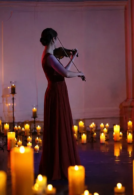Аве Мария (AVE MARIA). Орган, голос и скрипка при свечах