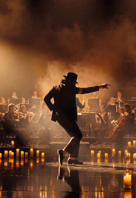 Michael Jackson symphony: Шоу виртуозов в свете 1000 свечей (Таганрог)