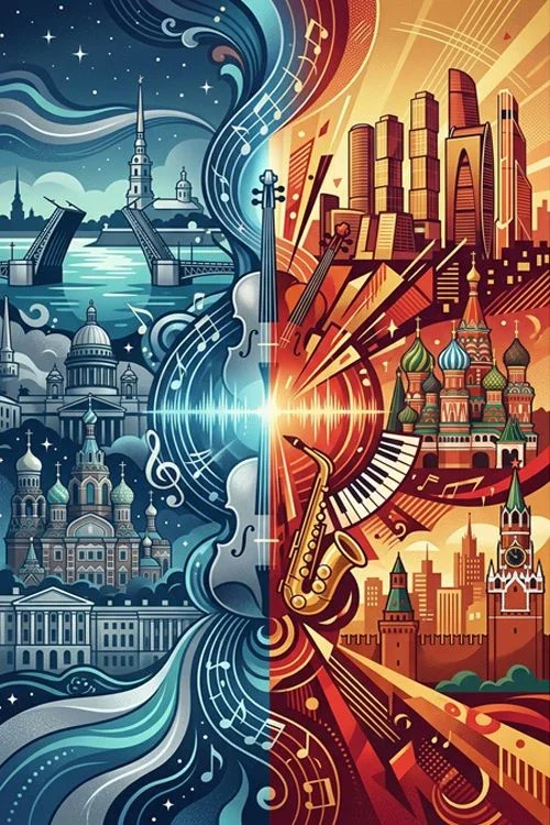 "Петербургская и Московская композиторские школы-единство противоположностей"