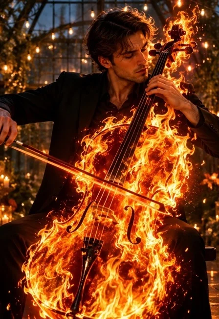 РОК-ХИТЫ НА ВИОЛОНЧЕЛЯХ. ATOMIC CELLOS. Концерт при свечах в новогодней оранжерее